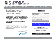 Tablet Screenshot of ict.concrete.org.uk